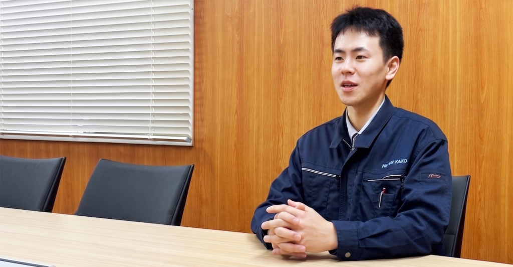 日本海工株式会社本社にて